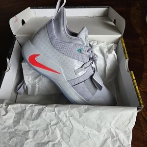 Nike ZOOM Gray and Red Sneakers PLAYSTATION PG